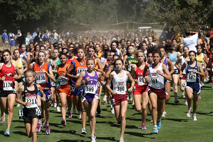 2010 SInv D1-190.JPG - 2010 Stanford Cross Country Invitational, September 25, Stanford Golf Course, Stanford, California.